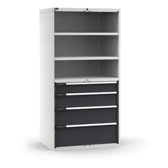 Fami - Armadio con 4 cassetti 2xPF 1x150 1x200 1x250 1x300