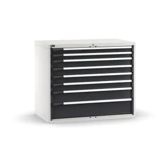 Fami - Armadio con 8 cassetti 2x75 4x100 1x150 1x200