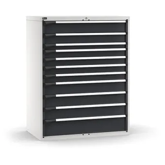 Fami - Armadio con 11 cassetti 1x150 1x125 1x75 4x100 3x150 1x200