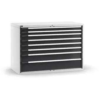 Fami - Armadio con 8 cassetti 2x75 4x100 1x150 1x200