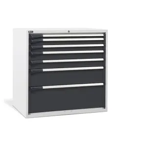 Fami - Armadio con 7 cassetti 1x50 2x75 2x100 1x200 1x300