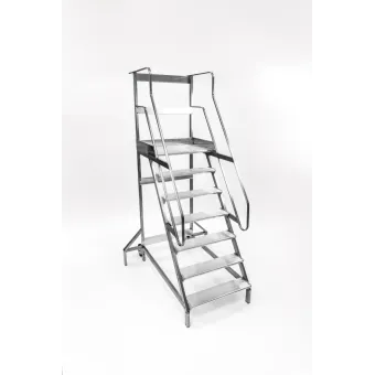 Italscale - Scala a rampa SR (stabilizzatori laterali non necessari)