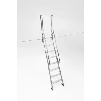 Italscale - Scala d'appoggio semplice F11 con gradini piani profondi 95 mm