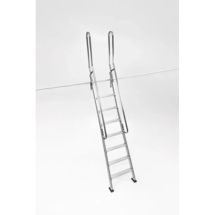 Italscale - Scala d'appoggio semplice F11 con gradini piani profondi 95 mm