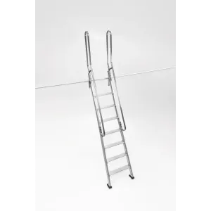 Italscale - Scala d'appoggio semplice F11 con gradini piani profondi 150 mm