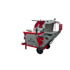 Collino - Sega circolare forestale SCM73C-EM con azionamento a cardano + 230V - 3 HP,  taglio massimo del legno diametro 28 cm